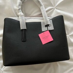 Kate Spade Black Satchel Bag with Crossbody